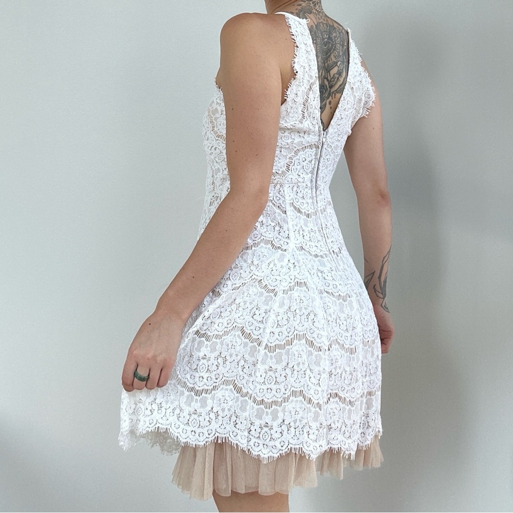 White Lace Dress